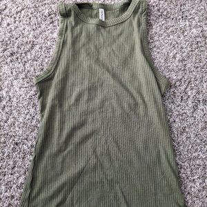 Womens Ribbed Tank Top